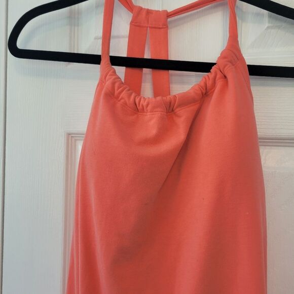 Prana Quinn Inner Shelf Bra Athletic Dress in Coral Size Medium - Picture 3 of 6